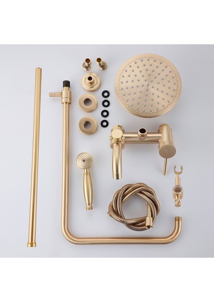 Banyo Bataryası Duş Seti Mat Gold Özel Seri Yeni Model indirimleri