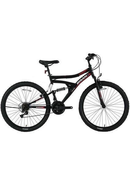 Mts 4300 Ams.erkek Dağ Bisikleti 46CM V 26 Jant 21 Vites Mat Siyah Kırmızı