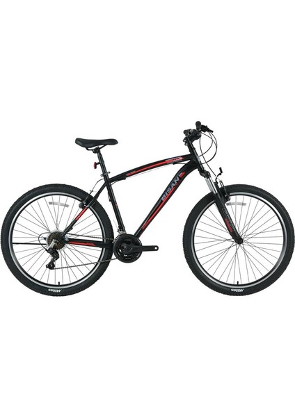Mts 4600 Erkek Dağ Bisikleti 34CM V 24 Jant 21 Vites Mat Siyah Turuncu