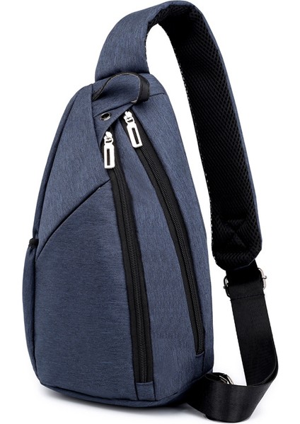 Büyük Kapasiteli Göğüs Çantası Erkek Omuz Çantası (Yurt Dışından)