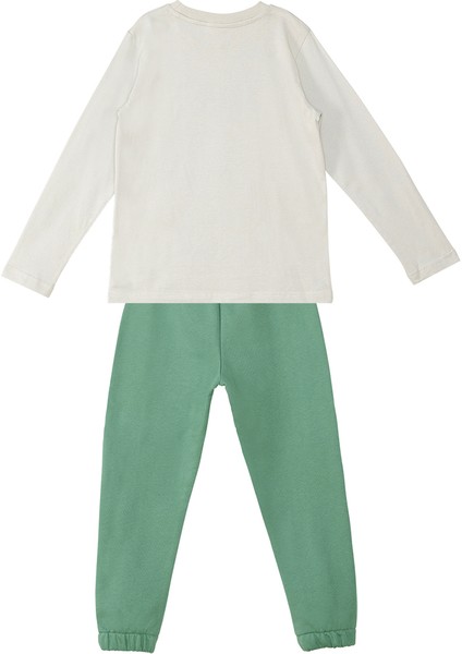 Canavar Kamyon Erkek Çocuk Gri T-Shirt Haki Pantolon Takım fırsatları