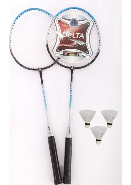 2 Adet Badminton Raketi İle 3 Adet Badminton Topu Ve Deluxe Badminton Çantası Çiftler İçin Set