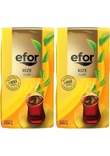 Efor Çay Efor Rize Çay 1.000 gr X2 Adet