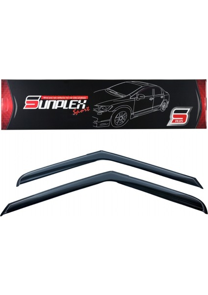 Sp-S-42 Mercedes Sprinter 2006-2018 /crafter Sport Style Cam Rüzgarlığı 2 Li