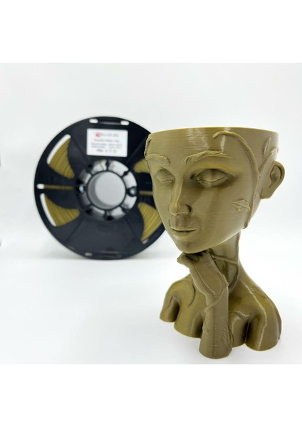 Elas 3D Elas 1.75MM Bronz Pla Plus Filament 1 kg