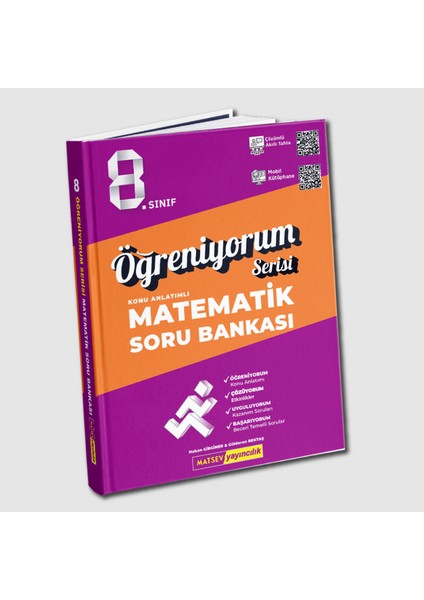 8. Sınıf Öğreniyorum Serisi - Matematik Soru Bankası 2023-2024 fiyatları