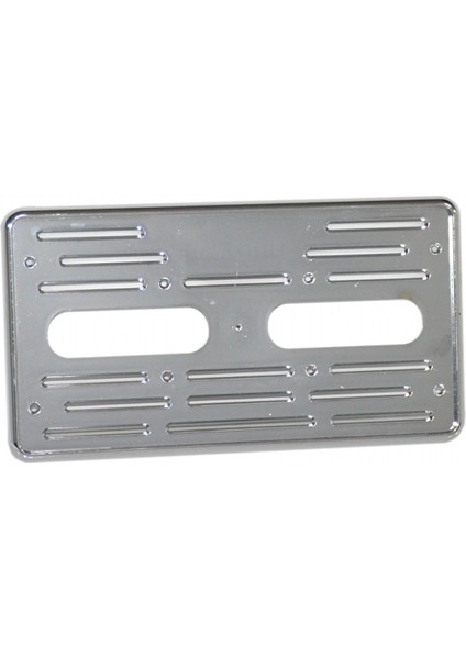 URF1-082 Hummer Kare Plaka Altlığı Plastik Krom Nikel (Tekli)