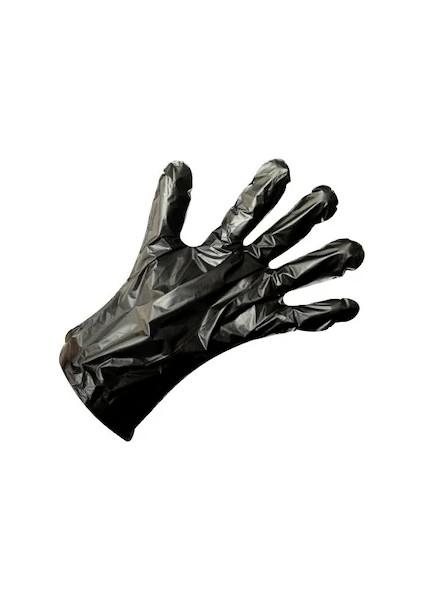 Yeni Nesil Hibrit Pudrasız Siyah Eldiven ( L ) 2400 Adet