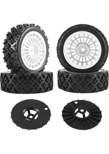 4 Adet Kauçuk Lastik Jant Lastiği XV01 TA06 TT01 TT01E TT02 TT02B Ptg-2 1/10 Rc Araba Yükseltme Parçaları Aksesuarları, 2 (Yurt Dışından)