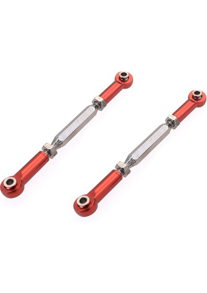 88MM Ayarlanabilir Alüminyum Bağlantı Çubukları 1/10 1/8 Rc Araç Armatürleri Rc Araçlar Için Yedek Parçalar (Yurt Dışından)