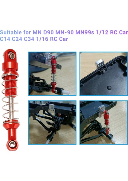 Mn D90 Mn-90 MN99S C14 C24 C34 Rc Araba Metal Uzatma Koltuk Yükseltme Parçaları Aksesuarları, 1 (Yurt Dışından)