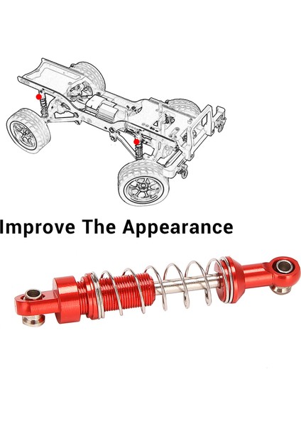 Mn D90 Mn-90 MN99S C14 C24 C34 Rc Araba Metal Uzatma Koltuk Yükseltme Parçaları Aksesuarları, 1 (Yurt Dışından) fiyatları