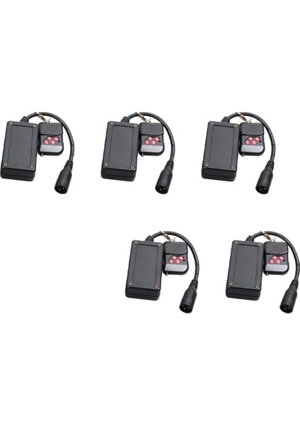 Adet 3 Pins Xlr Kablosuz Uzaktan Kumanda Alıcısı Duman Sis Makinesi Dj Sahne Kontrol Cihazı Reseptör Sisleme 400 W 900 (Yurt Dışından)