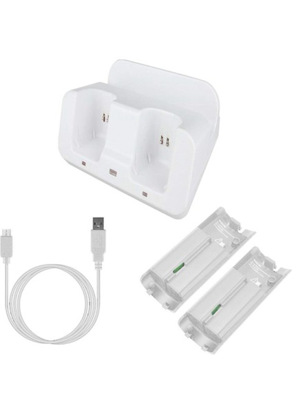 U Gamepad Uzaktan Kumandası Için Akıllı Şarj Istasyonu Bağlantı Standı Şarj Cihazı A9LC(BEYAZ) (Yurt Dışından)