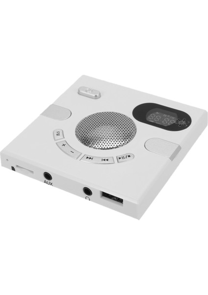Duvar Hoparlör Fm Radyo Zaman Göstergeli Kulaklık Jakı Desteği Aux Ses Tf Kart USB Disk Mp3 Çalar USB Şarj (Yurt Dışından) indirimleri