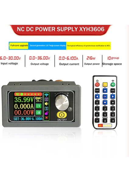 XYS3606 Wıfı Haberleşme Cnc Regülatörü Sabit Gerilim Sabit Akım Otomatik Yükseltme Modülü (Yurt Dışından) fiyatları