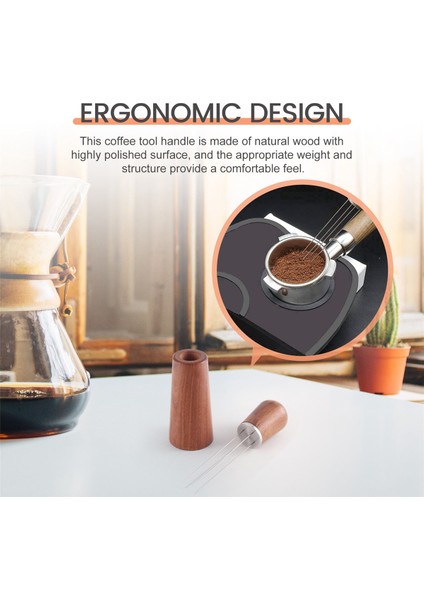 Espresso Kahve Karıştırıcı, Espresso Dağıtımı Için Kahve Tozu Karıştırma Aleti, 58 mm Espresso Dozajlama Hunisi Ile, Tip-B (Yurt Dışından) indirimleri