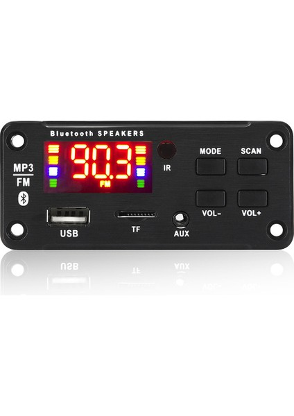 Mp3 Bluetooth Dekoder Kurulu 2X25 W USB Fm Radyo Tf USB 3.5 mm Aux Müzik Çalar Araba Aksesuarları Için Dıy Kıtı (Yurt Dışından)