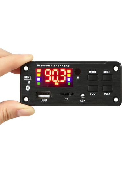 Mp3 Bluetooth Dekoder Kurulu 2X25 W USB Fm Radyo Tf USB 3.5 mm Aux Müzik Çalar Araba Aksesuarları Için Dıy Kıtı (Yurt Dışından)