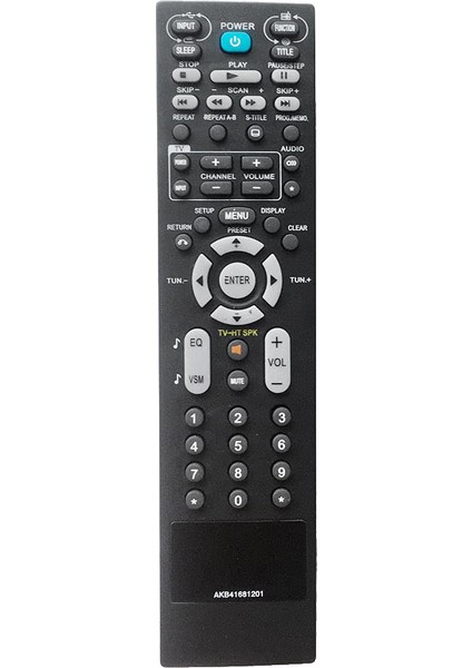 AKB41681201 Lg DVD Ev Sinema Sistemi Için Uzaktan Kumandayı Değiştirin HT963SA HT854 HT963SA SH93PA-F LHT854 (Yurt Dışından)