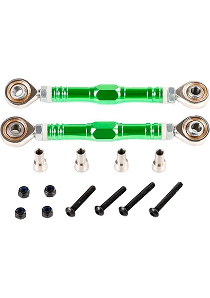 Cnc Metal Kravat Çekme Çubuğu Seti 1/5 Km Rovan Baja 5b 5t 5sc Rc Oyuncak Arabalar Parçaları Yeşil (Yurt Dışından)