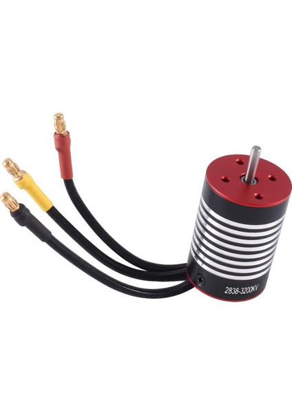 2838 Fırçasız Motor 3200KV 3800KV 4500KV Için 1/8 1/10 1/12 1/14 Rc Araba Drift Yarışı Off-Road, 3200KV (Yurt Dışından)