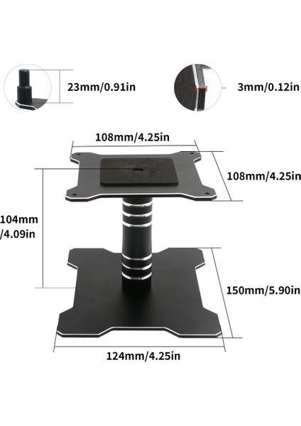 1/10 1/8 Rc Model Uzaktan Kumanda Araba Tırmanma Araba Cnc Tamir Standı Bakım Standı Döndürülebilir. (Yurt Dışından) indirimleri