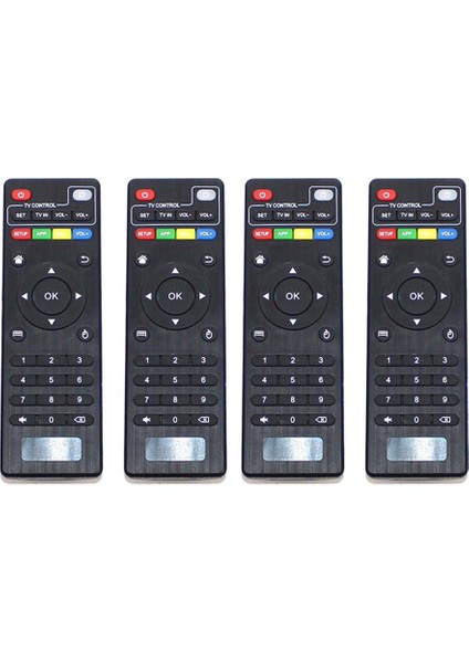 -Pro Mx9 M8 M9C H9 Kızılötesi Tv Yedek 4 Adet Taşınabilir Set Üstü Kutusu Uzaktan Kumanda Için (Yurt Dışından)
