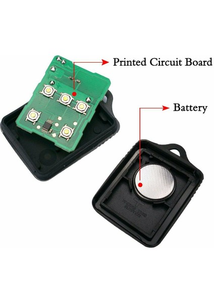 2004 2005 2006 2007 2008 2009 Expedition Explorer Için 2x Araba Uzaktan Anahtar Fob (Yurt Dışından) modelleri