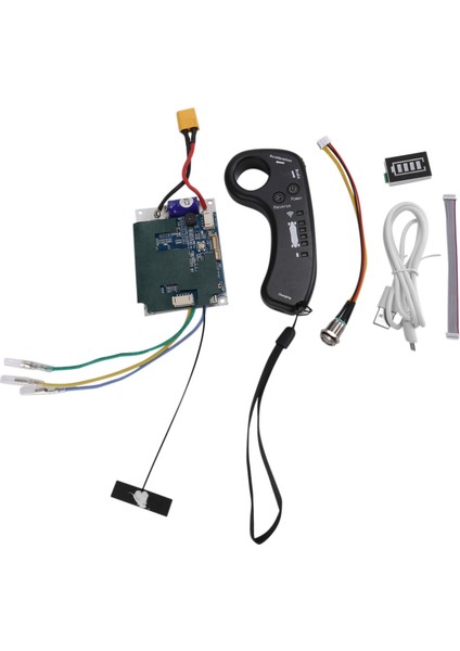 Elektrikli Kaykay Tek Sürücü Hub Motor Kontrol Seti Uzaktan Kumanda ile Longboard Esc Scooter Anakart (Yurt Dışından)