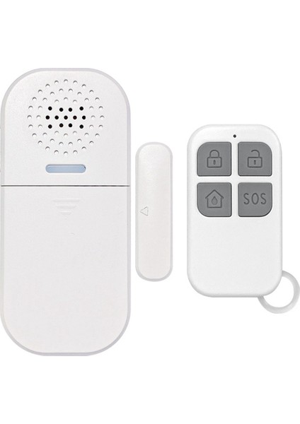 Tuya Kablosuz Akıllı 130DB Kapı Pencere Sensörü Sistemi Uzaktan Kumanda Operasyonu Ev Kapı Pencere Için Güvenli Hırsız Alarmı (Yurt Dışından) fiyatları