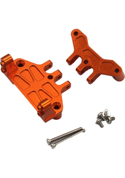 Metal Servo Montaj Bağlantı Çubuğu Çekme Çubuğu 1/12 MN128 MN86S G500 Paletli Arazi Kamyonu, Turuncu (Yurt Dışından)