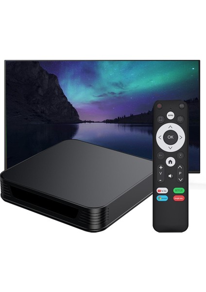 I96 H3 Tv Kutusu 2 GB + 16 GB IK316 4 K Android 10.0 Akıllı Tv Kutusu 2.4g 5g Wifi Medya Oynatıcı Set Üstü Kutusu Ab Tak (Yurt Dışından)