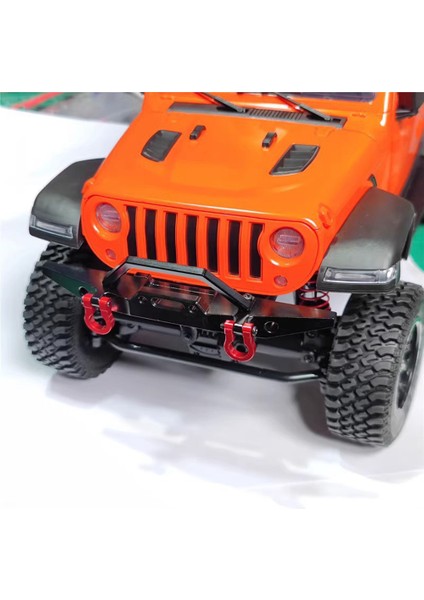 1/12 MN128 Çoban Uzaktan Kumanda Araç Parçaları Aksesuarları Yükseltme Ön Arka Tampon Tampon Koruma Kırmızı (Yurt Dışından) modelleri