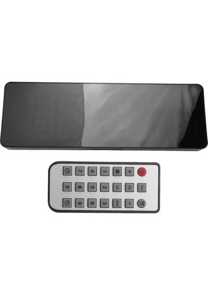 Dijital Duvar Saati Göstergesi, Duvar Saatleri, Yeşil Için Uzaktan Kumandalı Modern LED Dijital Saat (Yurt Dışından)