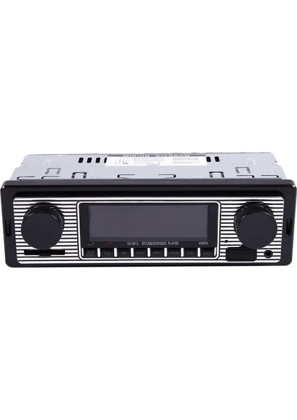 Bluetooth Eski Model Araba Radyo Mp3 Çalar Stereo USB Aux Klasik Araba Stereo Ses (Yurt Dışından)