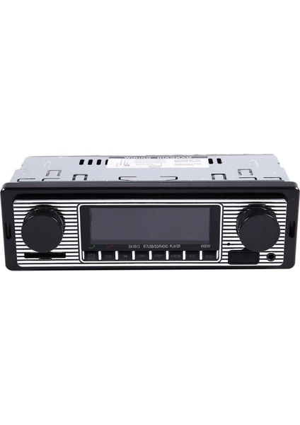 Bluetooth Eski Model Araba Radyo Mp3 Çalar Stereo USB Aux Klasik Araba Stereo Ses (Yurt Dışından)