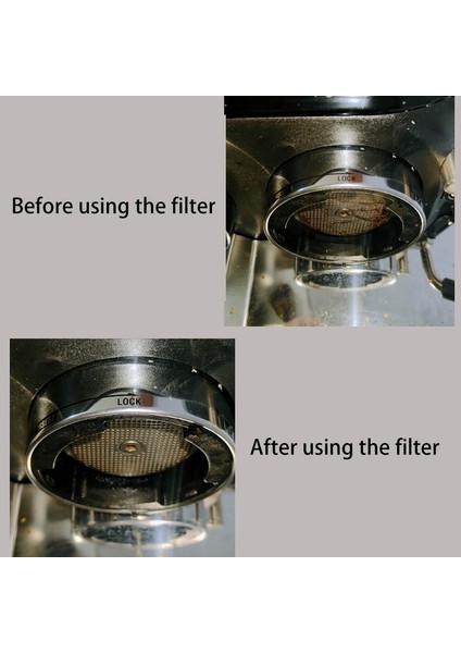Portafilter Kahve Makinesi Için Evrensel Olarak Kullanılan 51MM Temaslı Duş Ekranı Ekran Filtre Mesh (Yurt Dışından)