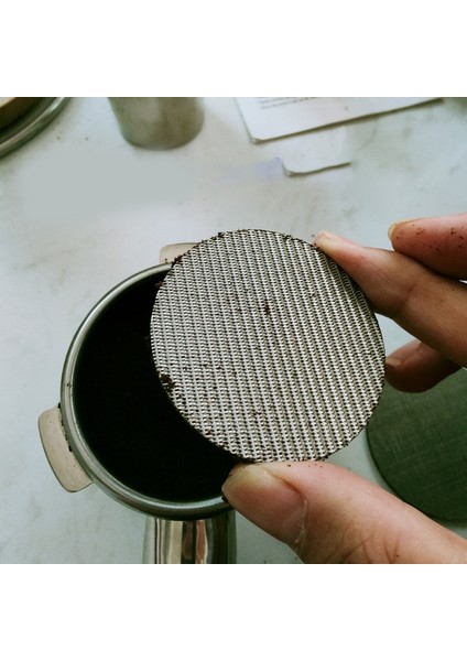 Portafilter Kahve Makinesi Için Evrensel Olarak Kullanılan 51MM Temaslı Duş Ekranı Ekran Filtre Mesh (Yurt Dışından)