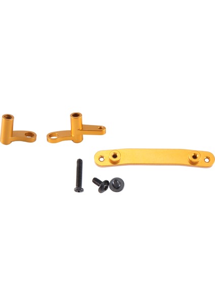 Scy1/16 Uzaktan Kumandalı Araba Parçaları ve Aksesuarları Için Uygundur Metal Yükseltme ve Modifikasyon Direksiyon Bileşeni Altın (Yurt Dışından) modelleri