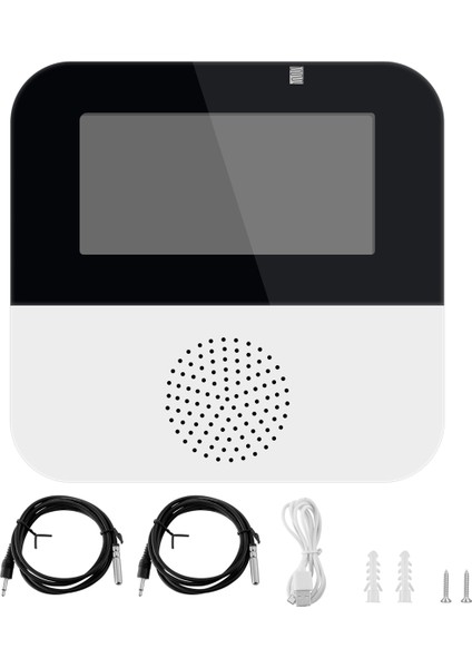 Problu Wi-Fi Sıcaklık Higrometre Sensörü, Oda Termometresi Nem Sensörü, Akıllı Kontrol Isıtma Fan Soğutma (Yurt Dışından)