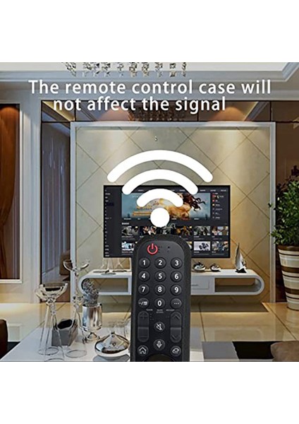 Uzaktan Kumanda Koruyucu Kapak Için Lg AN-MR21 MR21GC MR21GA Tv Uzaktan Kumanda Silikon Koruyucu Kapak Kordon ile (B) (Yurt Dışından) fırsatları