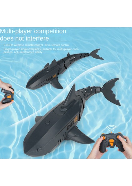 Akıllı Uzaktan Kumandalı Balık Çocuk Yüzme Havuzu Plaj Banyo Oyuncakları Simülasyon Uzaktan Kumandalı Mekanik Balık Robot Mavi (Yurt Dışından)