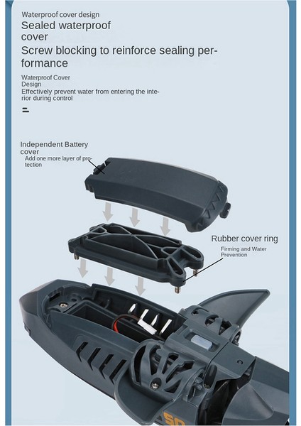 Akıllı Uzaktan Kumandalı Balık Çocuk Yüzme Havuzu Plaj Banyo Oyuncakları Simülasyon Uzaktan Kumandalı Mekanik Balık Robot Mavi (Yurt Dışından) fırsatları