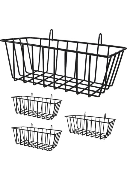 Tasarım Metal Duvar Izgarası Için 4pcs Raf, Kafes Fotoğraf Duvar Tel Sepeti Için Kullanılan Raf Tasarımı Izgara Fotoğraf Duvarı (Yurt Dışından) fiyatları