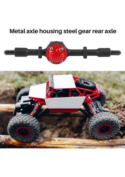 Takım Metal Arka Köprü Aksı Çelik Dişli Için D12 B14 B24 B16 B36 C14 C24 C34 C44 Rc Araba Yükseltme Parçaları, Siyah (Yurt Dışından)