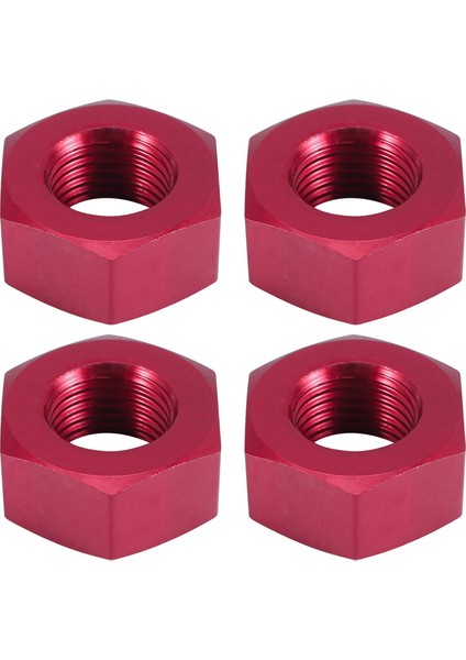 4 Adet 17MM M10 Metal Tekerlek Altıgen Somun M10XP1.0 NT002 Jlb Yarış Cheetah 11101 21101 J3 Hız 1/10 Rc Araba Yükseltme Parçaları (Yurt Dışından)