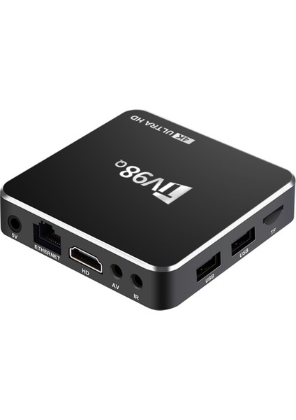 TV98Q Tv Kutusu 2 GB + 16 GB 4 K 265 H313 Android 12.1 Tv Kutusu 2.4g Wifi Set Üstü Kutusu TV98 Medya Oynatıcı Ab Tak (Yurt Dışından) modelleri