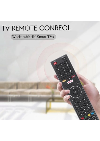 Seıkı 4K Akıllı LED Tv Uzaktan Kumanda SE48UXC4TCA WS-1868 Fernbedienung Için (Yurt Dışından)