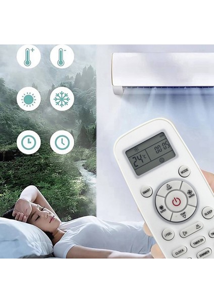 DG11L1-01 Klima Uzaktan Kumandası Için Evrensel Klima Uzaktan Kumandası DG11L1-03'Ü Değiştirin (Yurt Dışından) modelleri